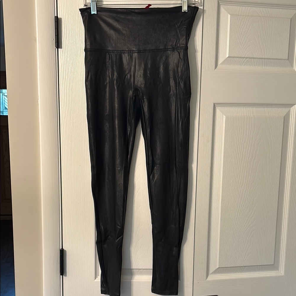 Spanx Faux Leather Leggings